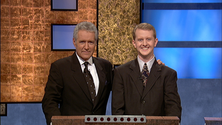 Ken Jennings honors the incredible streak of fallen <i>Jeopardy! </i>champ James Holzhauer